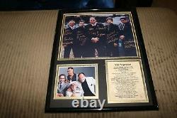 The Sopranos 5 Signatures Cast Autographed 2 Photo Collage READ