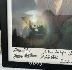 The Sopranos CAST SIGNED LE 305/500 31X37 Framed Canvas