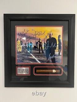 The Sopranos Cast Autographed 20 X 21 Framed Photo with Cigar