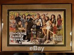 The Sopranos Cast Signed 12x19 Rolling Stone Magazine Cover Very Rare