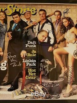 The Sopranos Cast Signed 12x19 Rolling Stone Magazine Cover Very Rare