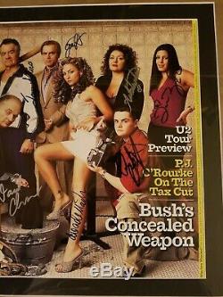 The Sopranos Cast Signed 12x19 Rolling Stone Magazine Cover Very Rare