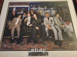 The Sopranos Cast Signed 26x22.5 Picture Framed With COA And Photo Proof