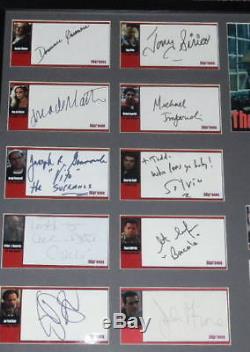The Sopranos Cast Signed Framed 25x37 Framed Photo Display 33 Autos Inkworks
