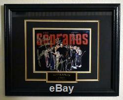 The Sopranos Matted & Framed Autographed Photo Signed by 7 Cast Members