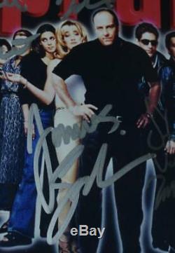 The Sopranos Matted & Framed Autographed Photo Signed by 7 Cast Members