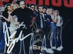 The Sopranos Matted & Framed Autographed Photo Signed by 7 Cast Members