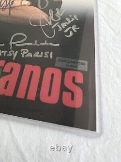 The Sopranos Members Rare Signed? Autographed 10x8 Cast Poster GAA COA