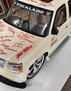 The Sopranos Multi Cast Signed by 18 Tony's Escalade 16 Scale Model Car