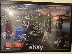 The Sopranos Season 5 Poster Signed By Cast