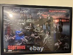 The Sopranos Season 5 Poster Signed By Cast