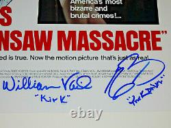 The Texas Chainsaw Massacre Cast Signed Autographed X7 12x18 Photo Poster Rare