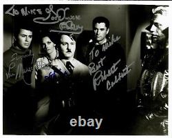 The Time Tunnel Cast Signed 10X8 B&W Photo Todd Mueller COA
