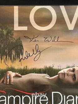 The Vampire Diaries Cast Signed Autographed 28x11 Photo Paul Wesley, +5 JSA