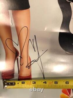 The Voice Cast Signed Poster Gwen Stefani Adam Levine Pharrell Blake Shelton Jsa