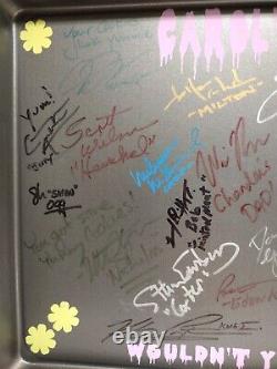 The Walking Dead 25 Cast Members Autographed Carols Cookies Pan OOAK RARE