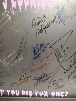 The Walking Dead 25 Cast Members Autographed Carols Cookies Pan OOAK RARE