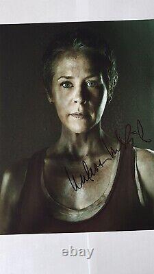 The Walking Dead cast signed photo