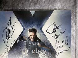 The X-Men Cast Signed Character Names Photo Custom Framed INCREDIBLE PSA DNA