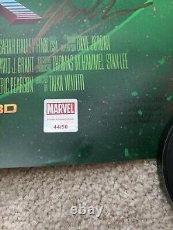 Thor Ragnarok 27x40 Cast Signed Movie Poster #44/50 (Stan Lee signed)