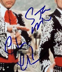 Three Amigos Cast Signed Autographed 8x10 Photo JSA Steve Martin Chase Short