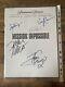 Tom Cruise And Some Cast Signed Mission Impossible Production Handbook Coa Rare