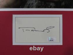 Tom Hanks Cast away Authentic Signed 11x14 display JSA COA