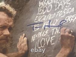 Tom Hanks Signed 8X10 Cast Away Photo Auto Autographed Beckett BAS COA