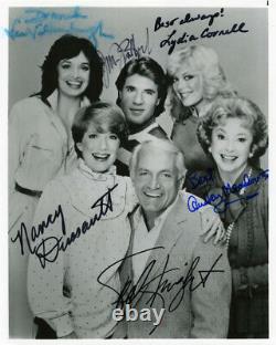 Too Close For Comfort Tv Cast Autographed Signed Photograph With Co-signers