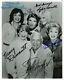 Too Close For Comfort Tv Cast Autographed Signed Photograph With Co-signers