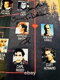 Twin Peaks signed cast goto 11x14 original