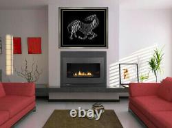 Victor Vasarely Original Zebra Cast Relief Sculpture Large Signed Animal Artwork