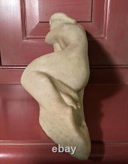 Vincent Glinsky Reclining Nude 11 Hand Cast White Foundry Stone Sculpture