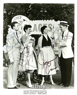 Vintage Gentlemen Marry Brunettes Cast Signed Photo Big Names