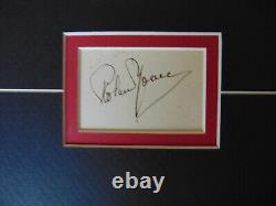 Vintage! Topper Cast Signed Matted Display Autograph World COA