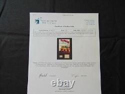 Vintage! Topper Cast Signed Matted Display Autograph World COA