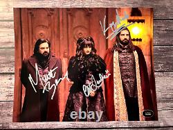 WHAT WE DO IN THE SHADOWS (x3) Cast Signed 8x10 inch Original Autograph withCOA