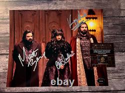 WHAT WE DO IN THE SHADOWS (x3) Cast Signed 8x10 inch Original Autograph withCOA