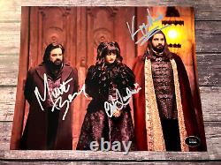 WHAT WE DO IN THE SHADOWS (x3) Cast Signed 8x10 inch Original Autograph withCOA