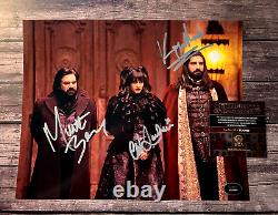 WHAT WE DO IN THE SHADOWS (x3) Cast Signed 8x10 inch Original Autograph withCOA