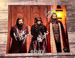 WHAT WE DO IN THE SHADOWS (x3) Cast Signed 8x10 inch Original Autograph withCOA