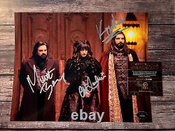 WHAT WE DO IN THE SHADOWS (x3) Cast Signed 8x10 inch Original Autograph withCOA