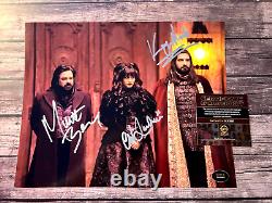 WHAT WE DO IN THE SHADOWS (x3) Cast Signed 8x10 inch Original Autograph withCOA