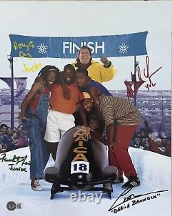 WOW Cool Runnings Cast Autographed Signed 11x14 Photo BAS Beckett