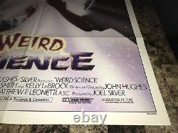 Weird Science Rare Cast Signed Original 1-Sheet Movie Poster Exact Photo Proof