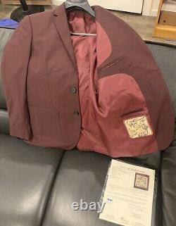 Will Ferrell Cast Signed Autograph Anchorman Production Used Jacket Prop JSA