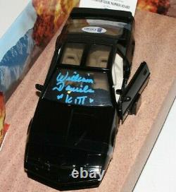 William Daniels Signed KITT Die Cast Car 124 Knight Rider Autograph Beckett COA