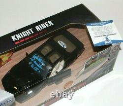 William Daniels Signed KITT Die Cast Car 124 Knight Rider Autograph Beckett COA