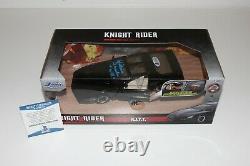 William Daniels Signed KITT Die Cast Car 124 Knight Rider Autograph Beckett COA