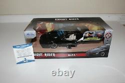 William Daniels Signed KITT Die Cast Car 124 Knight Rider Autograph Beckett COA